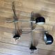 Mullan brass wall light / adjustable