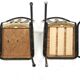 Set of 2 metal chairs, Bjärnums Slöjdfabrik, Sweden, 1950