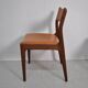 Suite de 6 chaises Johannes Andersen des années 1960