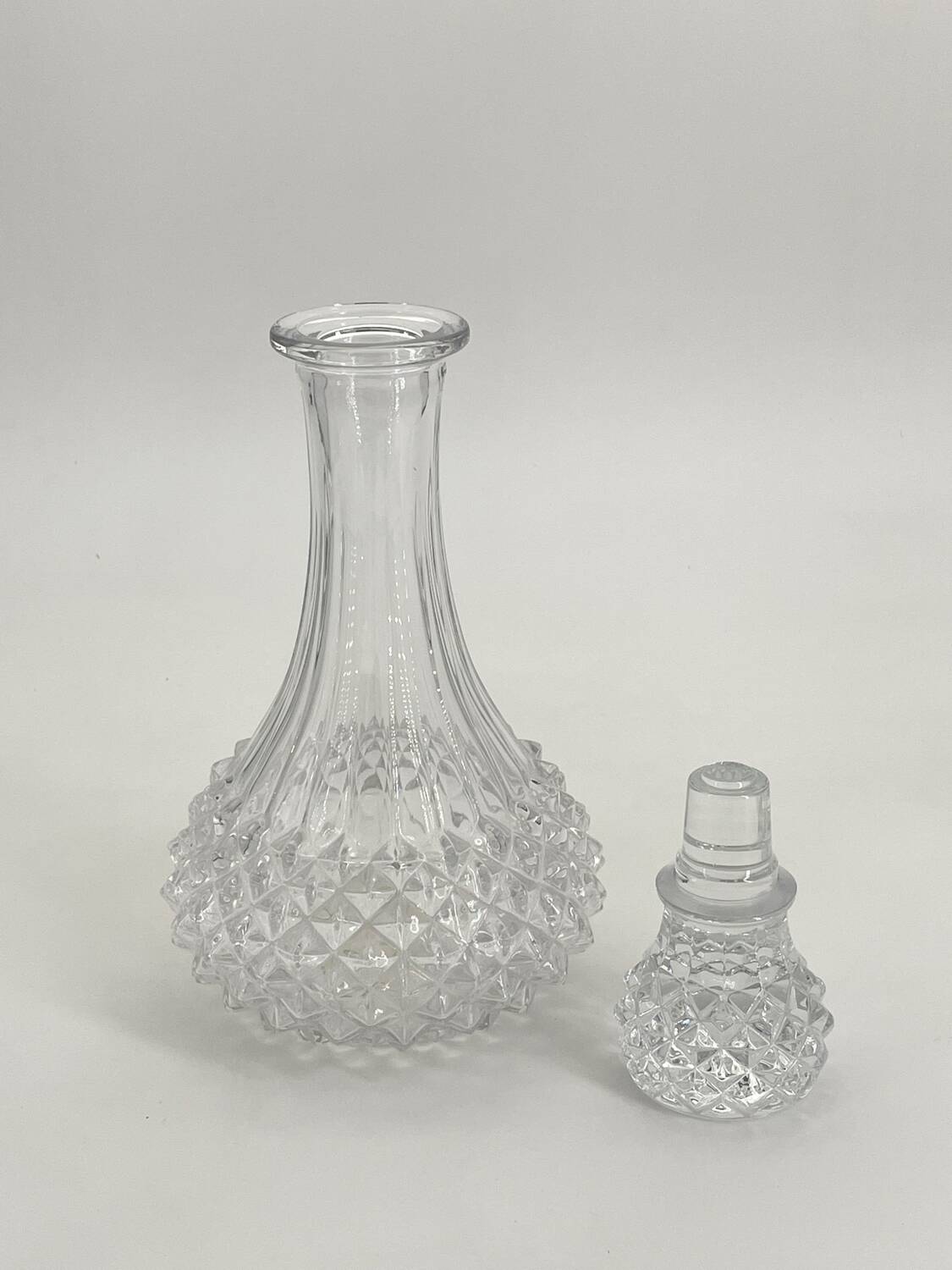 Vintage crystal decanter
