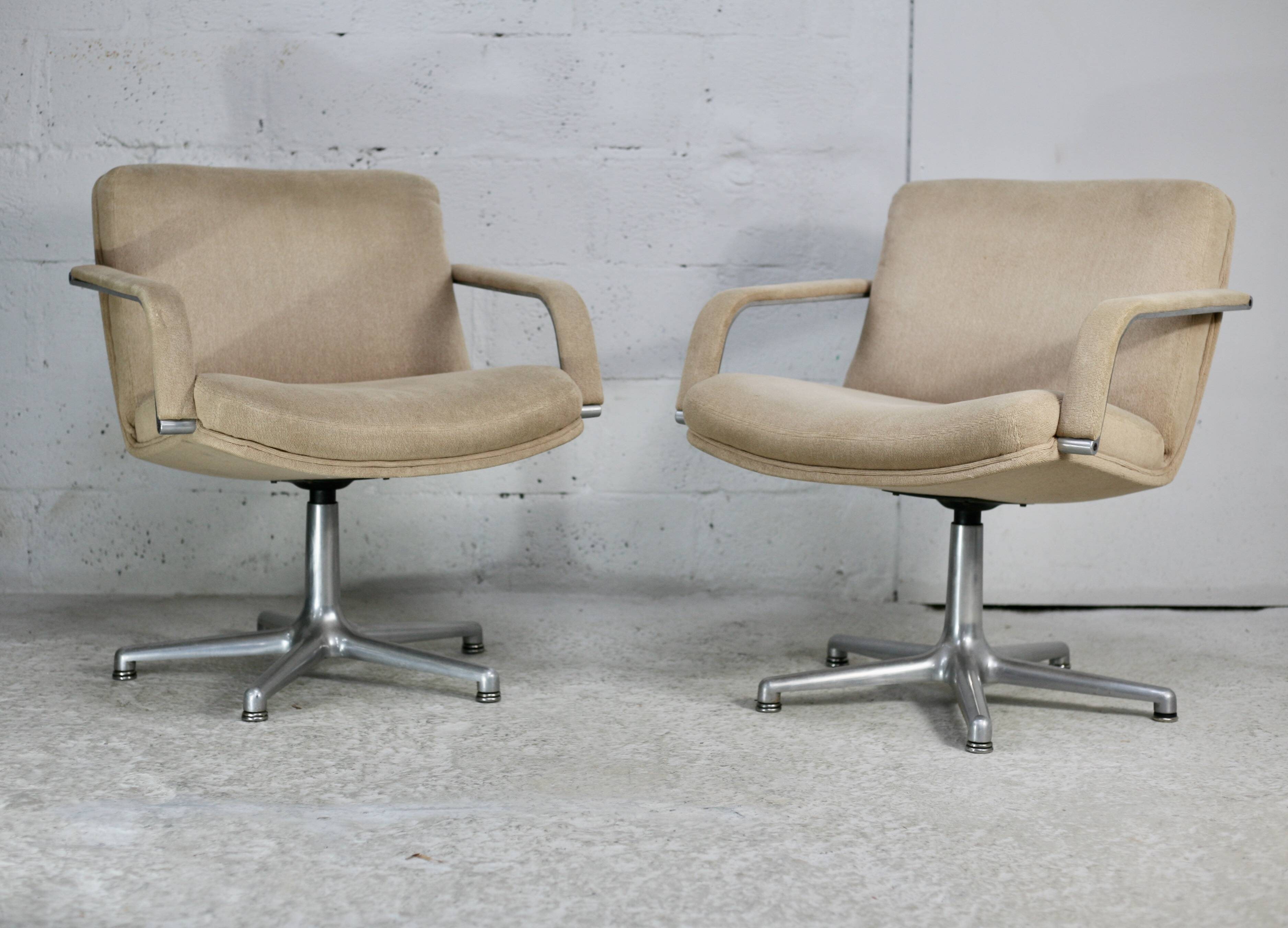 Pair of armchairs by Geoffrey Harcourt. Artifort. Circa 1970. Fixed