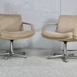 Pair of armchairs by Geoffrey Harcourt. Artifort. Circa 1970. Fixed