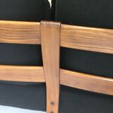 Two-seater sofa, beech wood. Danish manufacture