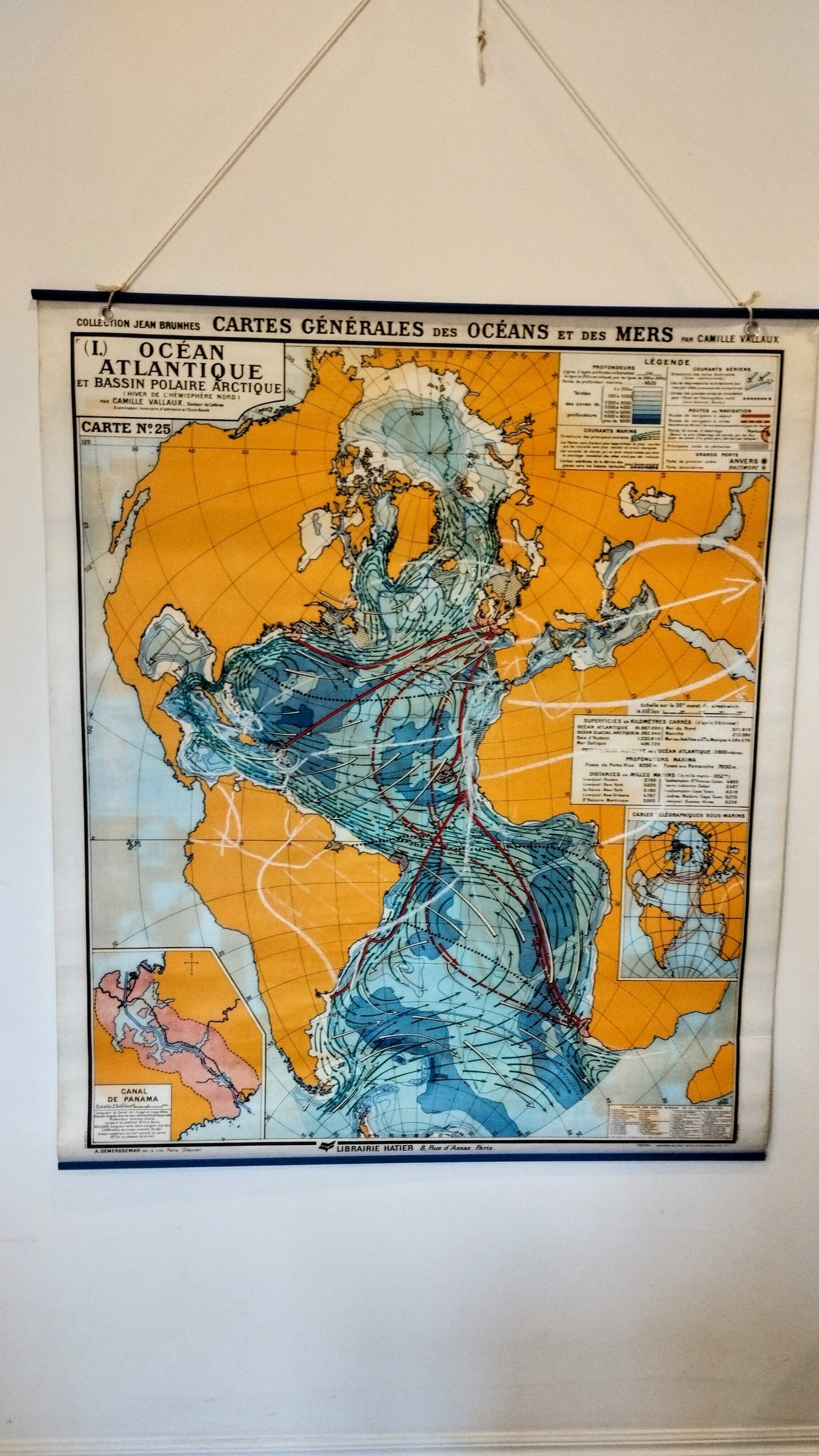 Carte scolaire No 25 collection brunhes