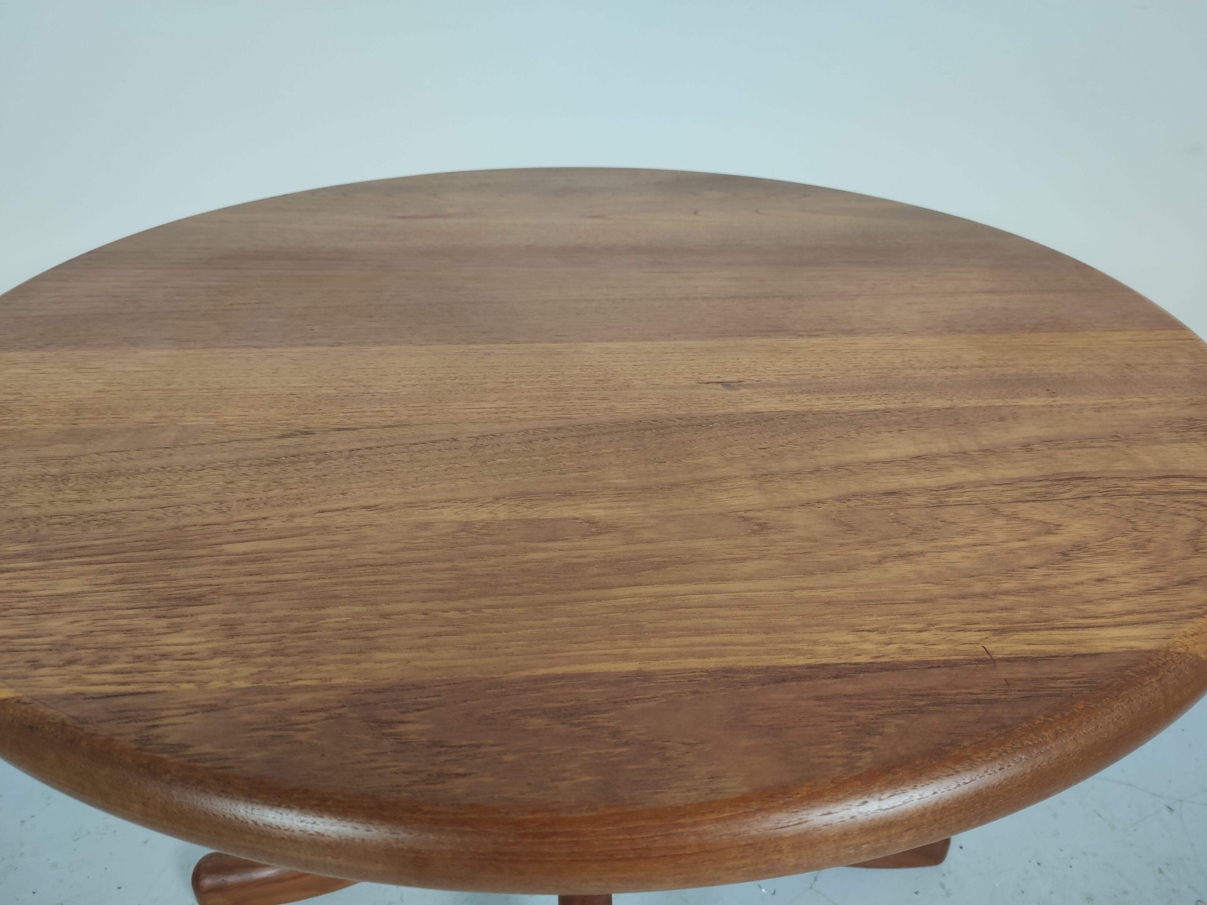 Table basse en teck Massif, Danemark 1970s