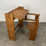 Trama folding pine children's desk, desk