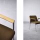 Vintage Mid-Century Modern German Brown Conference Chair from Drabert, 1970
