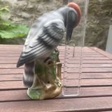 Numbered porcelain bird subject