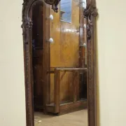 Large antique carved wooden mirror – Louis XV style – late 19th century