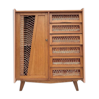 Rattan cabinet