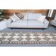 Vintage Turkish Hand-Knotted Wool Cotton White Runner 80x401