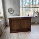 Oak and marble counter 1950