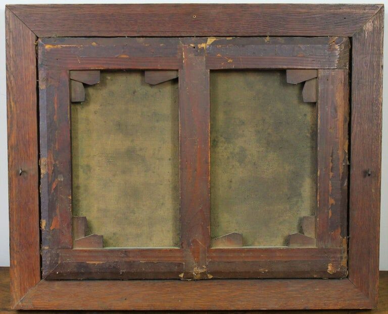 Flemish School, "Landscape of the Countryside", oil on canvas, seventeenth century