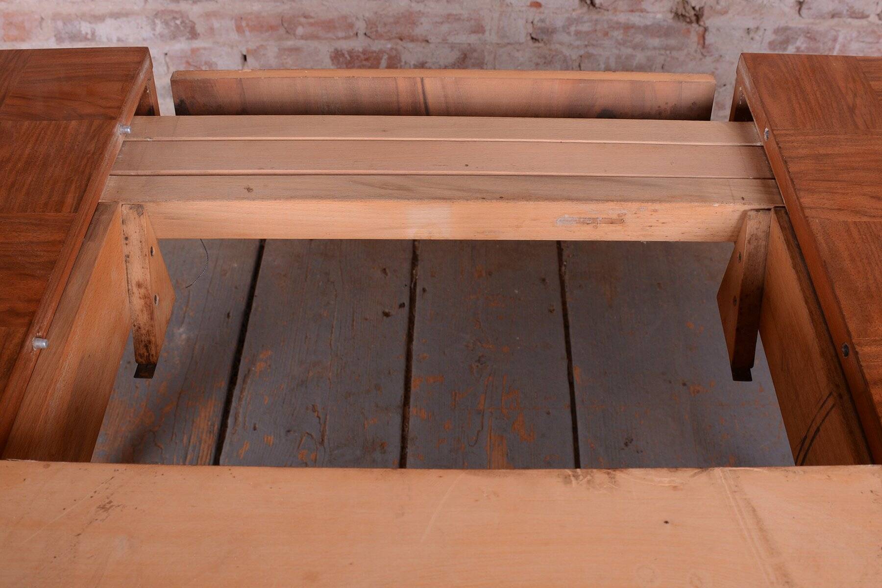 Art Deco Dining Table by Jindřich Halabala for UP Závody, Czech, 1940s