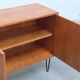 Pair of honey coloured cabinets by Alfred Hendrickx for Belform, 1950s