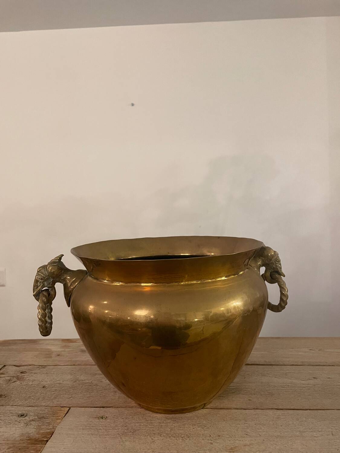 19th century Indian flowerpot