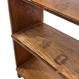 Art Deco Oak compact bookcase minimalist design