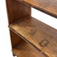 Art Deco Oak compact bookcase minimalist design