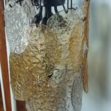 Vintage Murano Glass Disc Chandelier