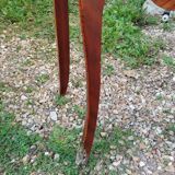 Antique Louis XV style chest of drawers with marble top