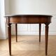 Extendable Louis XVI mahogany round table