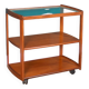 Retro Teak 1960s Meredew Drinks Serving Trolley