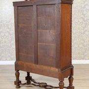 Cabinet de style Renaissance Revival en noyer, 1900
