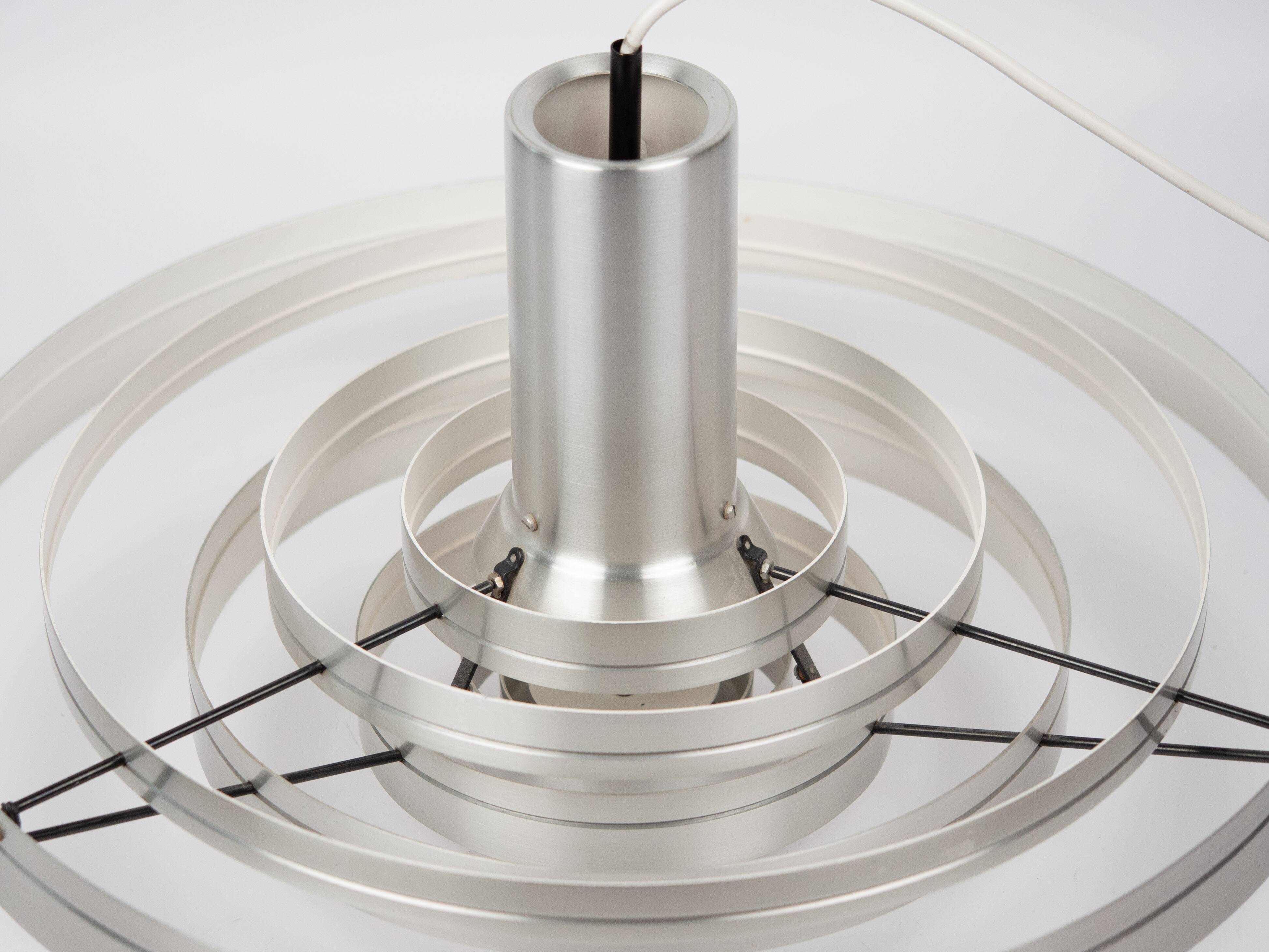 Lampe suspendue vintage danoise Fibonacci par Sophus Frandsen, Fog og Morup 1965