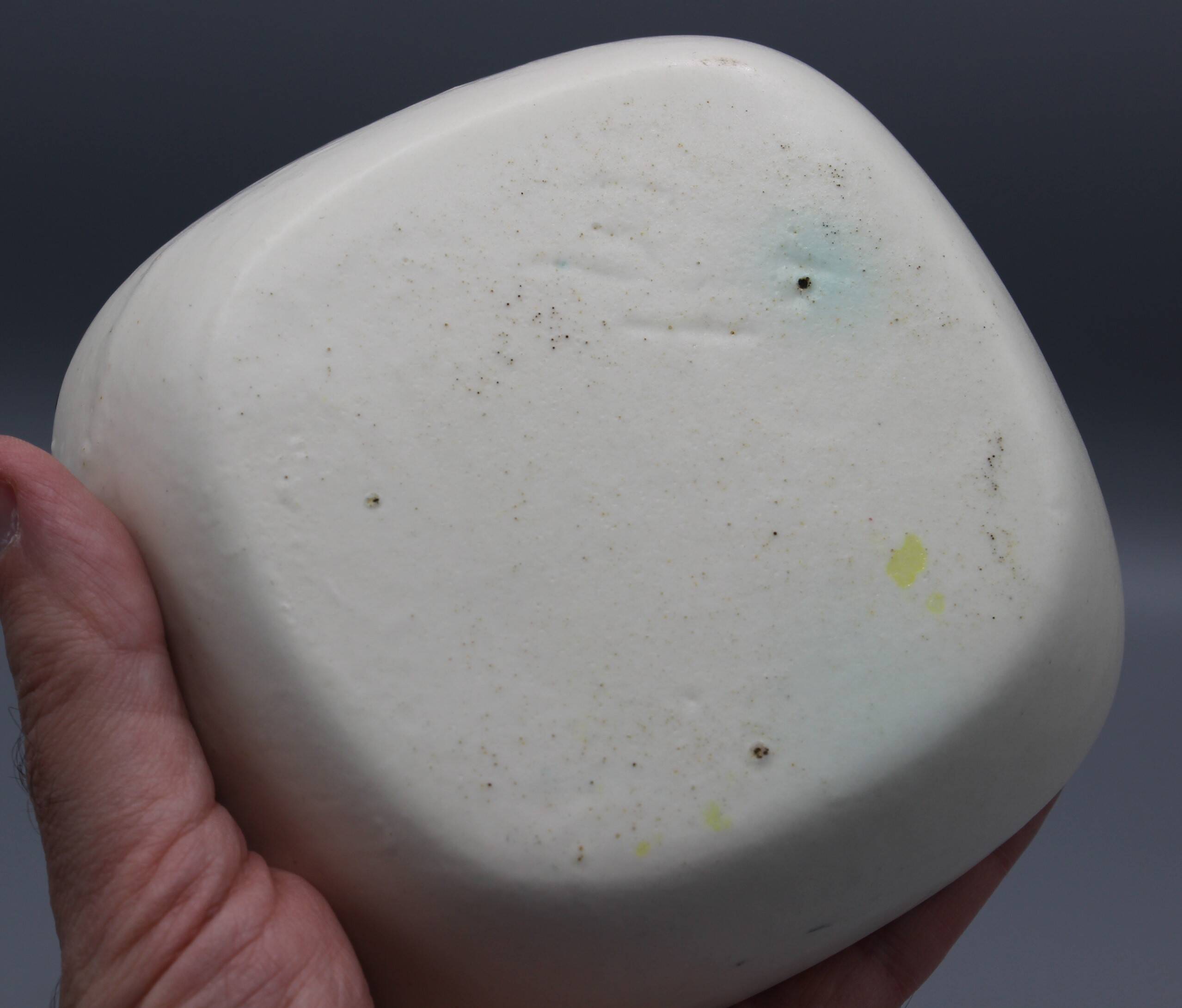 Small vintage ceramic aperitif dish bowl vallauris