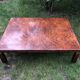 Vintage 1960 walnut table