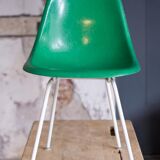 DSX-H green base chair by Charles and Ray Eames Herman Miller, 1960'