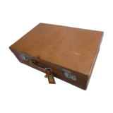 Vintage leather suitcase