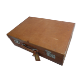 Valise cuir vintage