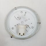 Round ceiling in cast glass vintage