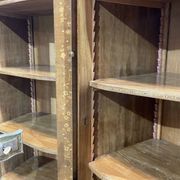 Art Deco bedroom wardrobe in walnut burl, made in the 1940s