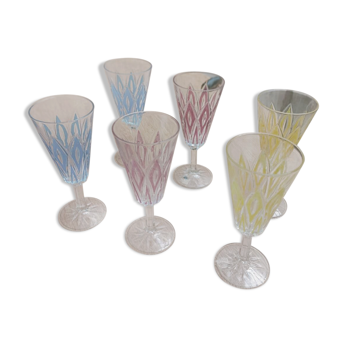 Champagne glasses VMC circa 1960