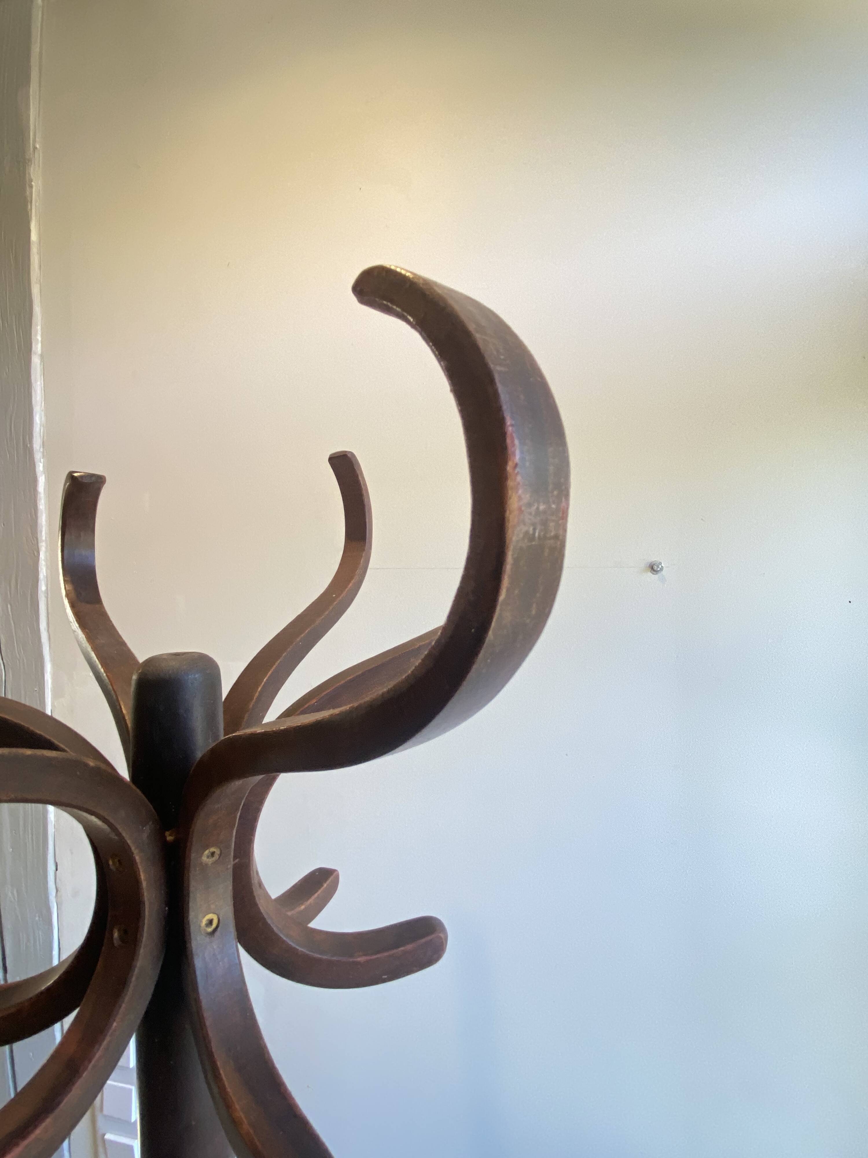 Porte manteau perroquet pivotant style bistrot 1960