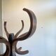 Porte manteau perroquet pivotant style bistrot 1960