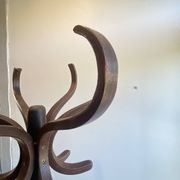 Parrot coat rack, swivel, bistro style 1960