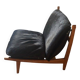 Armchair Joseph André Motte 760 Steiner France - Black horse