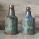 Dubois enameled stoneware bottle duo