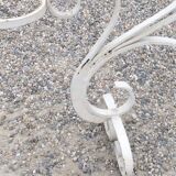 Wrought iron plant holder