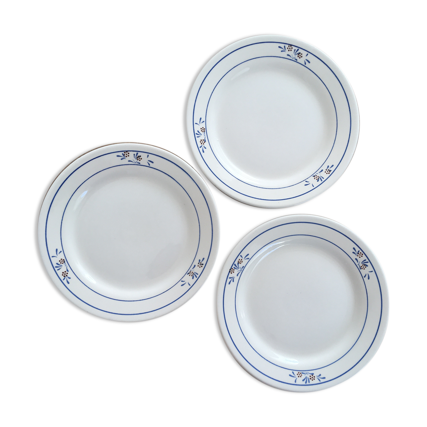 Oxford Flowery Dessert Plates