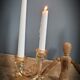 DuO pink glass candle holders