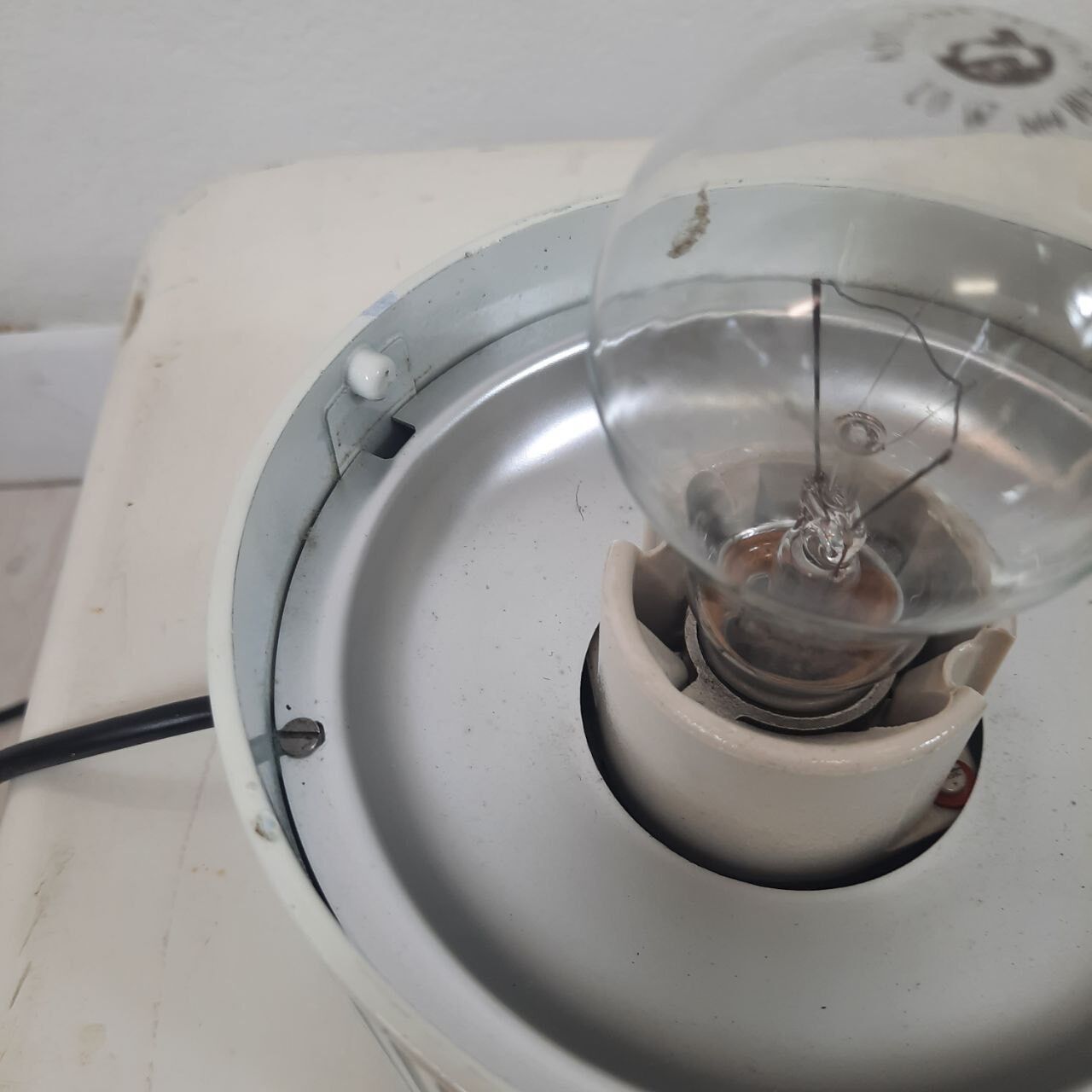 Pair table lamps, vintage model Bulbone Tronconi