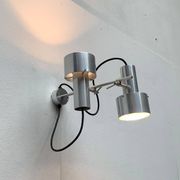 Mid-century minimalist double chandeliers FA2 by Peter Nelson for Architectural Lighting Company, England, 1960s, set of 2.