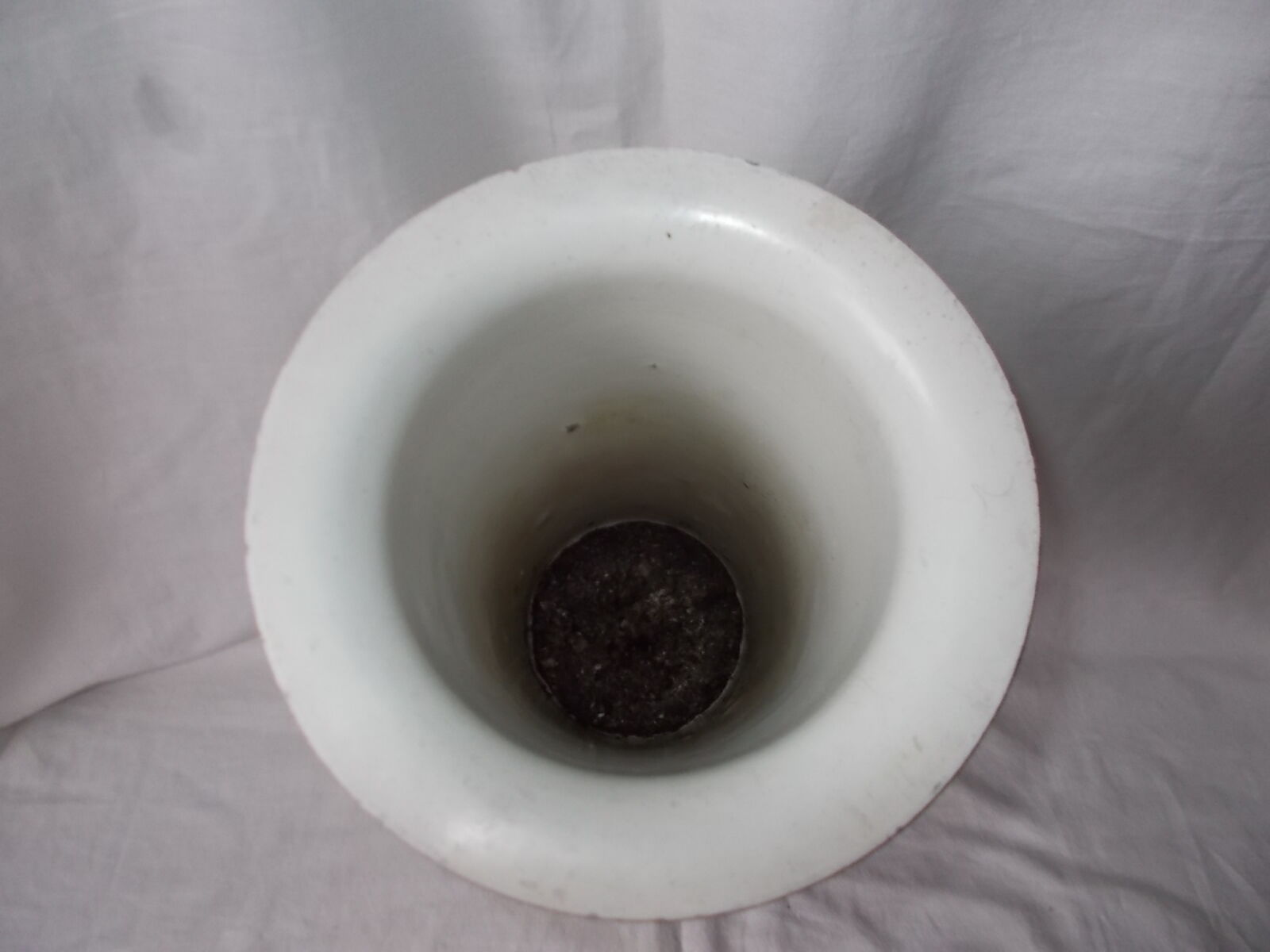 Cylindrical vintage florist vase