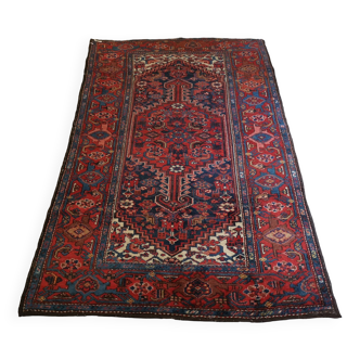 Tapis d'orient ancien persan fait main malayer 215 x 130