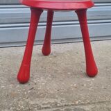 Stool Ingvar Kamprad limited edition red