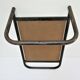 Vintage patinated metal shoe mirror